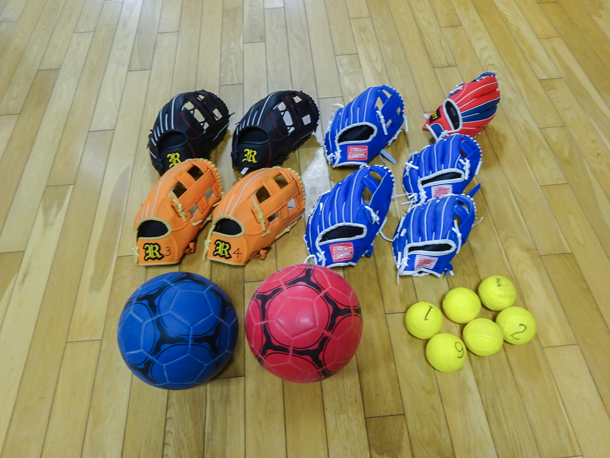 購入したスポーツ用品